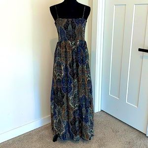 A Pea in the Pod Maxi Maternity Dress